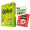  IK PLUS Multi Purpose Copier Paper, A4 70g 500's