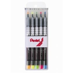  PENTEL Highlighter Set S512-5 (5 Colours)