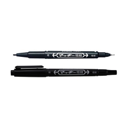  ZEBRA Twin Tip Marker Mo-120-MC (Black)