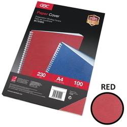  IBICOVER A4 63 Series 230gsm, 100's (Red)