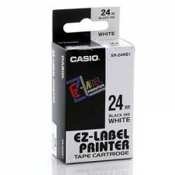  CASIO EZ-Labelling Tape 24mm (Black on White)