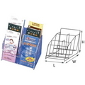  STZ Acrylic Holder 50832, 4''W, 3 Tiers