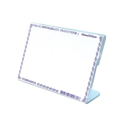  STZ Acrylic Card Stand 50974, L-Shape