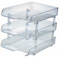  KAPAMAX Crystal Paper Tray, 3-Tiers