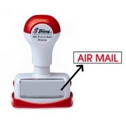  SHINY Pre-Inked Stamp NA02 "AIR MAIL"