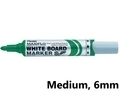  PENTEL Maxiflo Whiteboard Marker, Bullet (Grn)