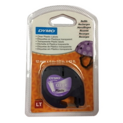  DYMO Letratag Tape Plastic 12267 (Clear)