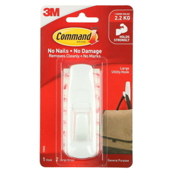  3M Command Large Utility Hooks, 1 Hook (17003ANZ)