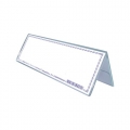  STZ Acrylic Card Stand 50991, Inverted V-Shape