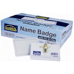  SUREMARK Hard Name Badge SM9018, 50's