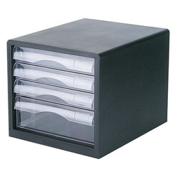  Anniversary Sales - POP BAZIC File Cabinet 9774, 4 Drawer (Black)